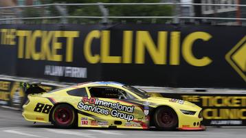 Rafa Matos Fastest in Sole Practice Following Rainy Morning at Big Machine Music City Grand Prix